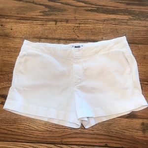 Paige white denim short
